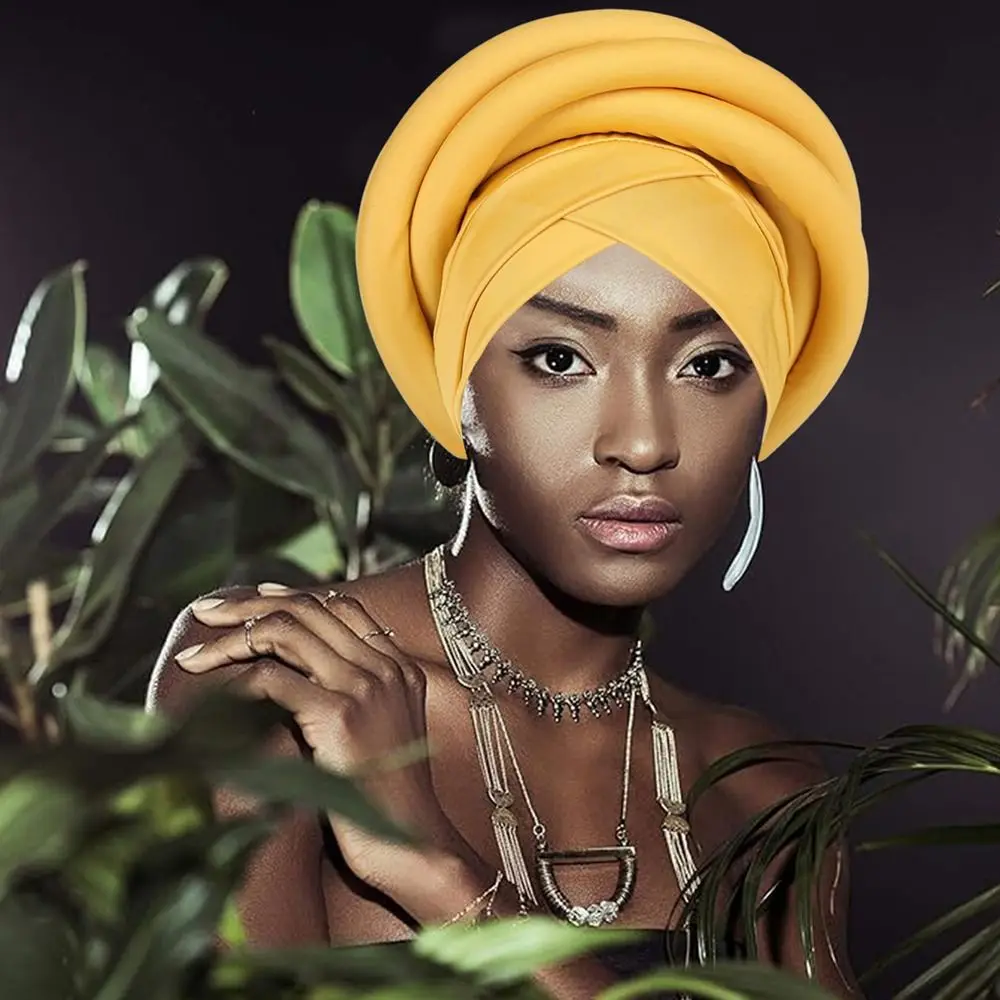 Женский тюрбан из необработанного шелка в африканском стиле, эластичная витая коса, тюрбан, головной убор, дышащий африканский тюрбан, кепка в нигерийском стиле для свадьбы
Женский тюрбан из необработанного шелка в африканском стиле, эластичная витая коса, тюрбан, головной убор, дышащий африканский тюрбан, кепка в нигерийском стиле для свадьбы