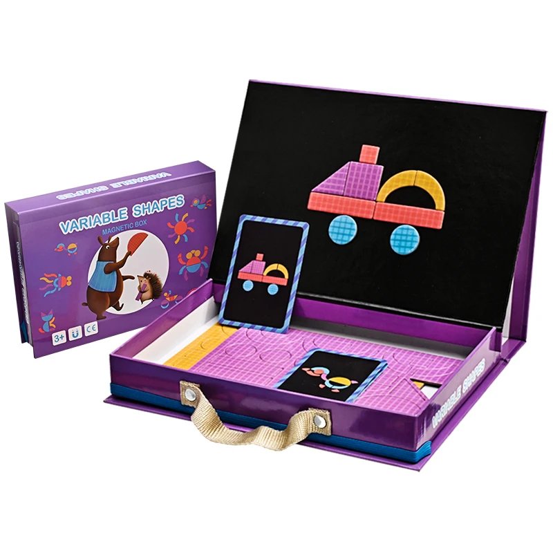 Children Puzzle Brain Development Toys Magnetic Geometry Puzzles With Drawing Board Fun DIY Combination Kids Gift Toys
Children Puzzle Brain Development Toys Magnetic Geometry Puzzles With Drawing Board Fun DIY Combination Kids Gift Toys