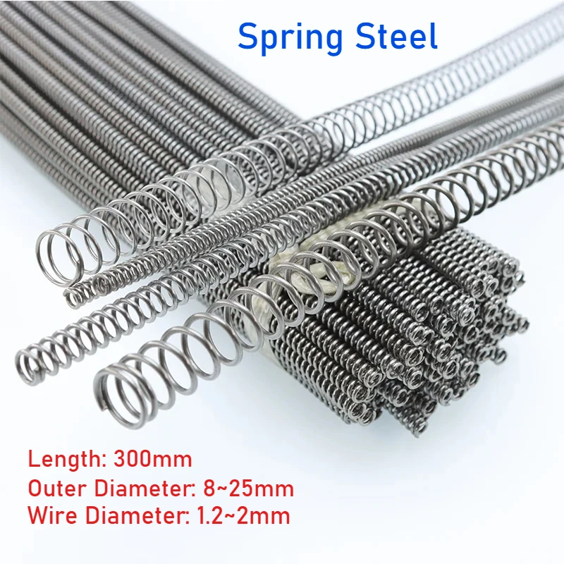 Springs Y-shaped Compression Spring Wire Diameter 1.2mm~2mm Spring Steel Length 300mm Outer Diameter 8mm~25mm
Springs Y-shaped Compression Spring Wire Diameter 1.2mm~2mm Spring Steel Length 300mm Outer Diameter 8mm~25mm