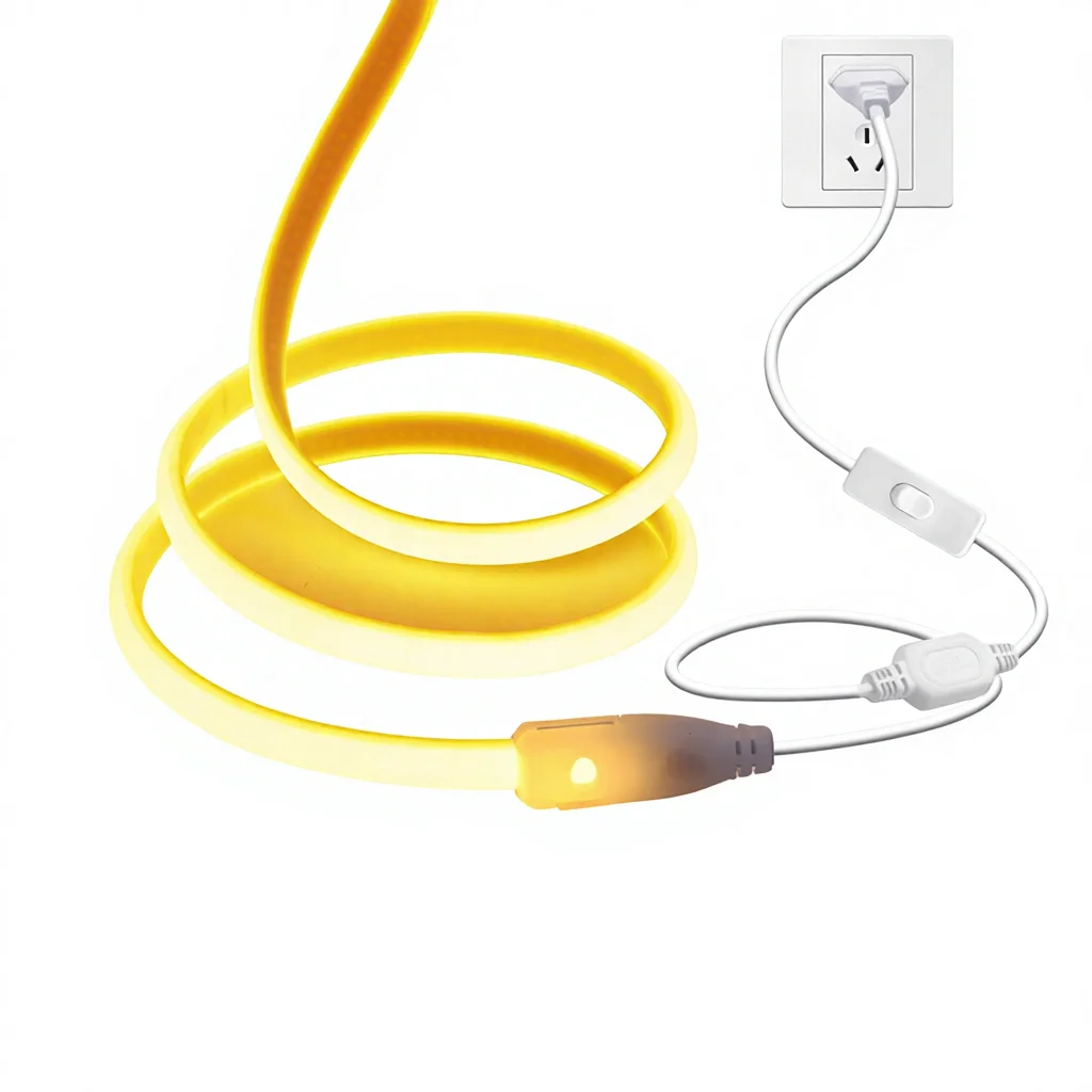 AC 220V COB Strip White 3000K 4000K 6000K IP65 Waterproof RoHS Certified ABS Home Decor Flexible LED Neon Light
AC 220V COB Strip White 3000K 4000K 6000K IP65 Waterproof RoHS Certified ABS Home Decor Flexible LED Neon Light