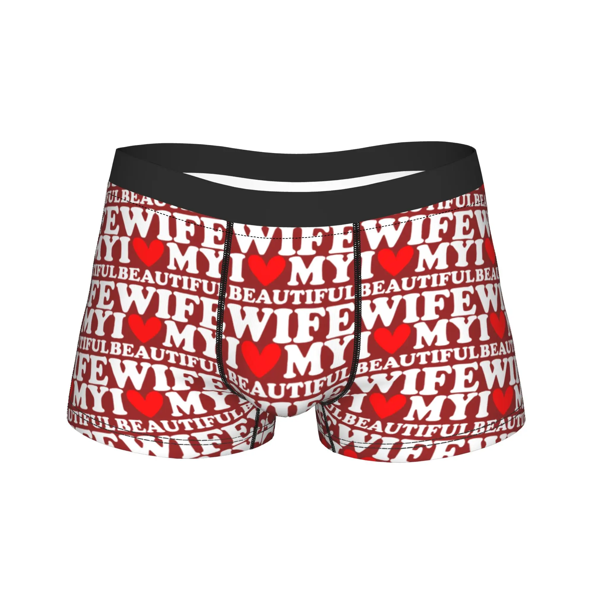 I Love My Beautiful Wife I Heart My Beautiful Wife Underwear Breathable Panties Boxer Brief For Men Pouch Plus Size Boxer Shorts
I Love My Beautiful Wife I Heart My Beautiful Wife Underwear Breathable Panties Boxer Brief For Men Pouch Plus Size Boxer Shorts