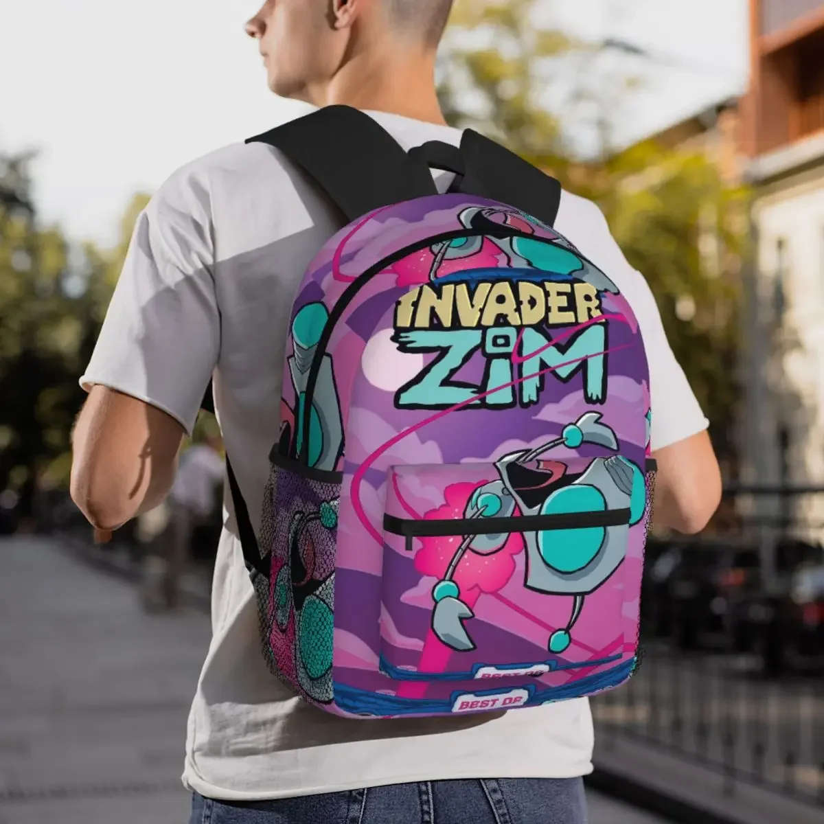 Invader Zim Student Backpack School Bag Hiking Travel Daypack for Boys Girls Fashion Bookbag Shoulder Bags
Invader Zim Student Backpack School Bag Hiking Travel Daypack for Boys Girls Fashion Bookbag Shoulder Bags