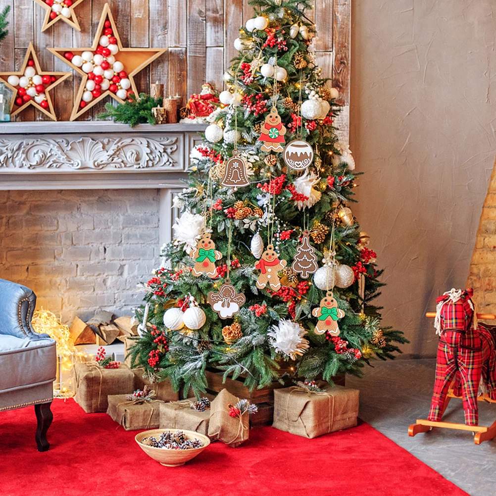 1Set Christmas Tree Pendant PVC Snowflake Gingerbread Man Pendants Various Colors DIY Decorations Christmas Party Supplies Tree
1Set Christmas Tree Pendant PVC Snowflake Gingerbread Man Pendants Various Colors DIY Decorations Christmas Party Supplies Tree