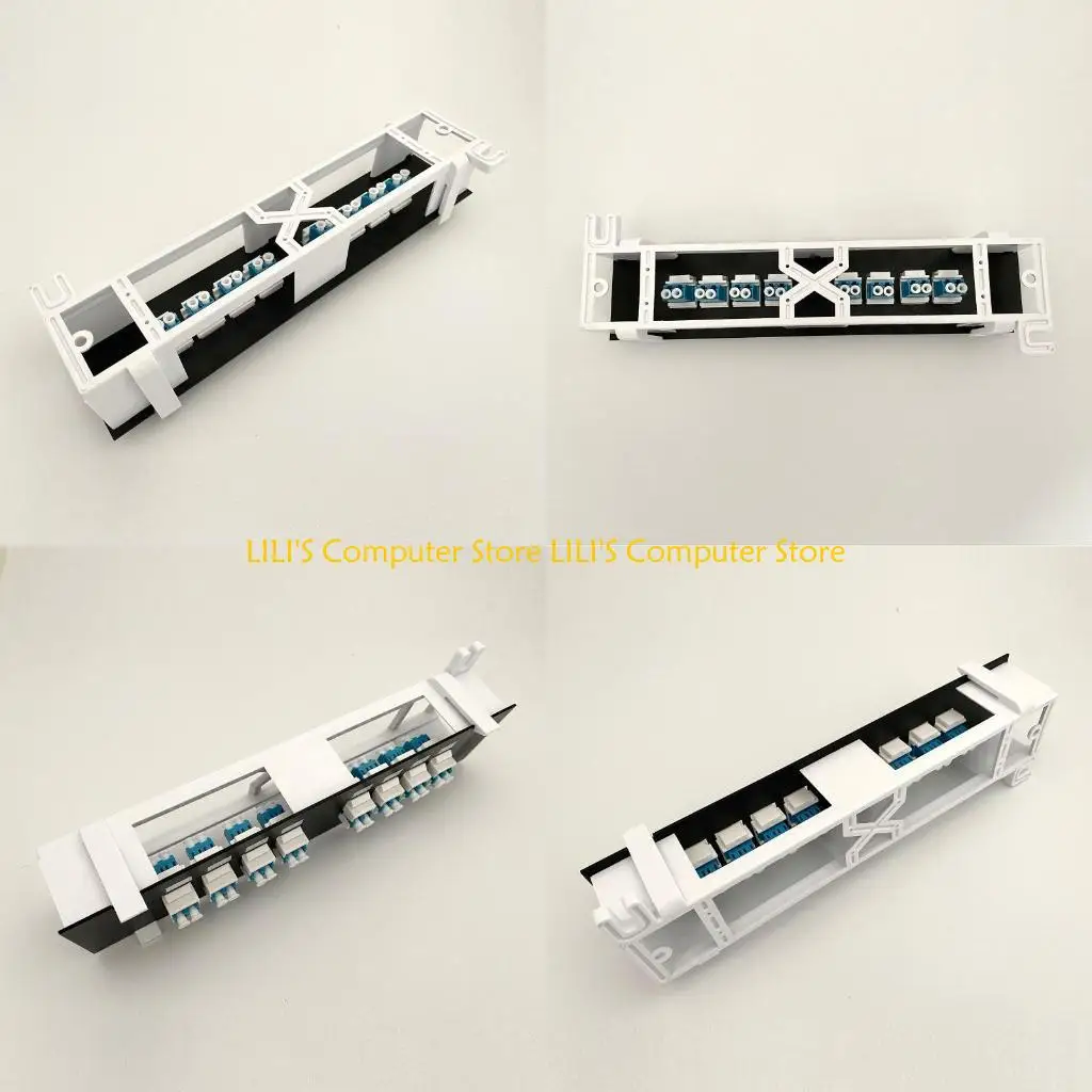 A52B Wall Mount Rack Bracket Optical Fiber Patch Panel RJ45 Wall-Mount Frame