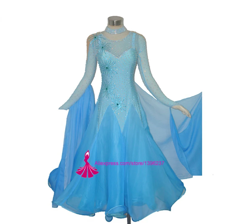 Ballroom Competition Dance Dress Adult Standard Waltz Tango Stage Dancing Skirt Good Quality Custom Made Women Ballroom Dresses
Ballroom Competition Dance Dress Adult Standard Waltz Tango Stage Dancing Skirt Good Quality Custom Made Women Ballroom Dresses