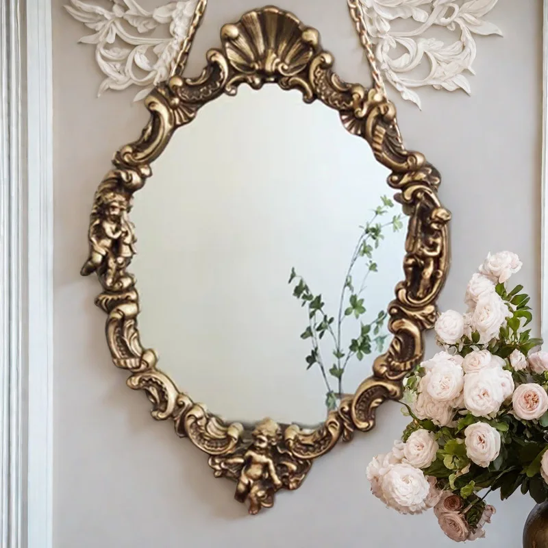 Resin retro engraving photo frame picture frame Mirror living room home decoration oval creative gift European style ornaments
Resin retro engraving photo frame picture frame Mirror living room home decoration oval creative gift European style ornaments