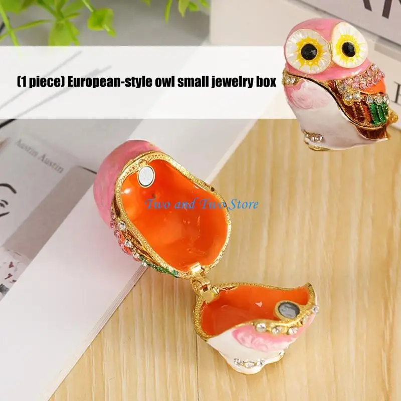 HX6F шкатулка для драгоценностей в форме совы, место для хранения крышки, стильные органайзеры для ювелирных изделий, текстура и
HX6F шкатулка для драгоценностей в форме совы, место для хранения крышки, стильные органайзеры для ювелирных изделий, текстура и