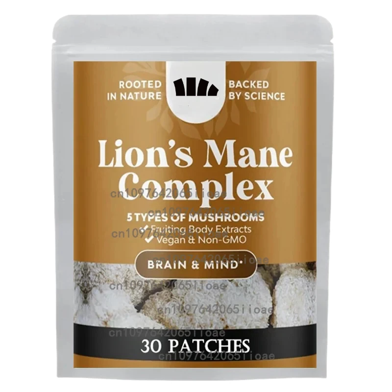 Прозрачные пластыри Lions Mane Mushroom Память и фокус поддерживает иммунитетную систему и здоровье мозга, 30 пластырей
Прозрачные пластыри Lions Mane Mushroom Память и фокус поддерживает иммунитетную систему и здоровье мозга, 30 пластырей