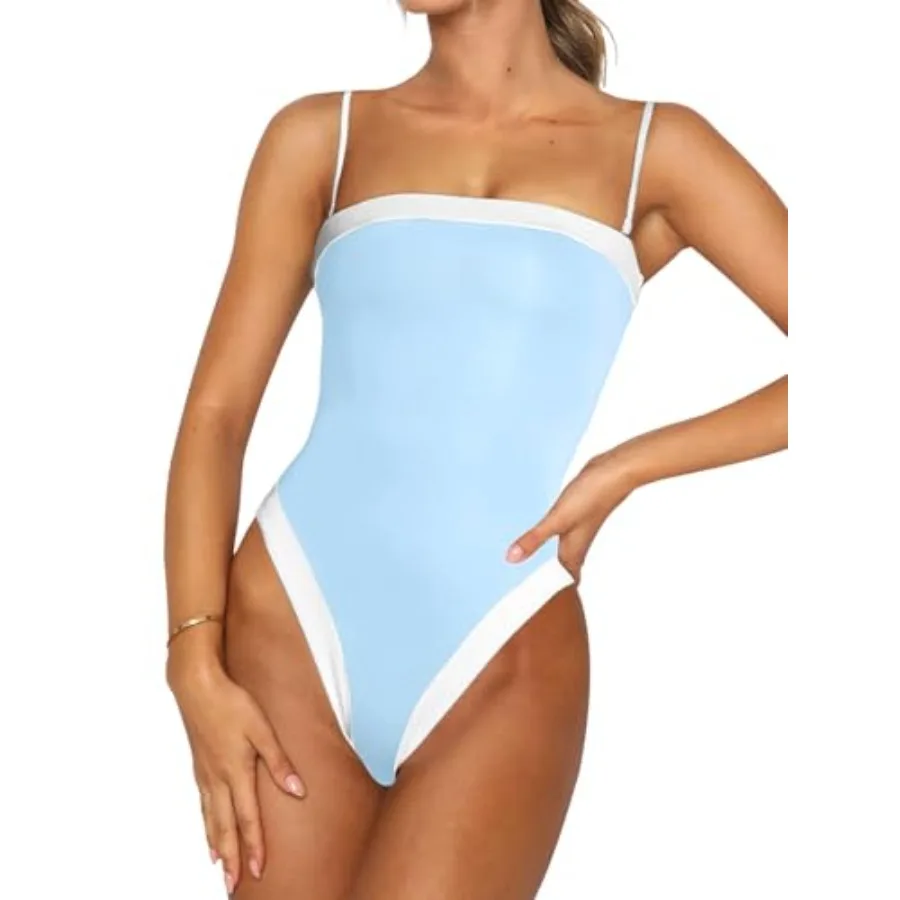 One Pcs Swimsuit for Women Tummy Control Square Neck Swimwear Tie Back Bathing Suit
One Pcs Swimsuit for Women Tummy Control Square Neck Swimwear Tie Back Bathing Suit