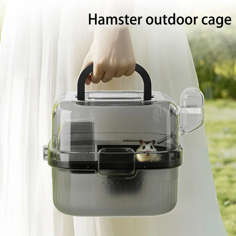 Portable Hamster Travel Cage Lightweight Chinchilla Carrier Box With Handle Breathable Hamster Habitat With Water Bottle
Portable Hamster Travel Cage Lightweight Chinchilla Carrier Box With Handle Breathable Hamster Habitat With Water Bottle