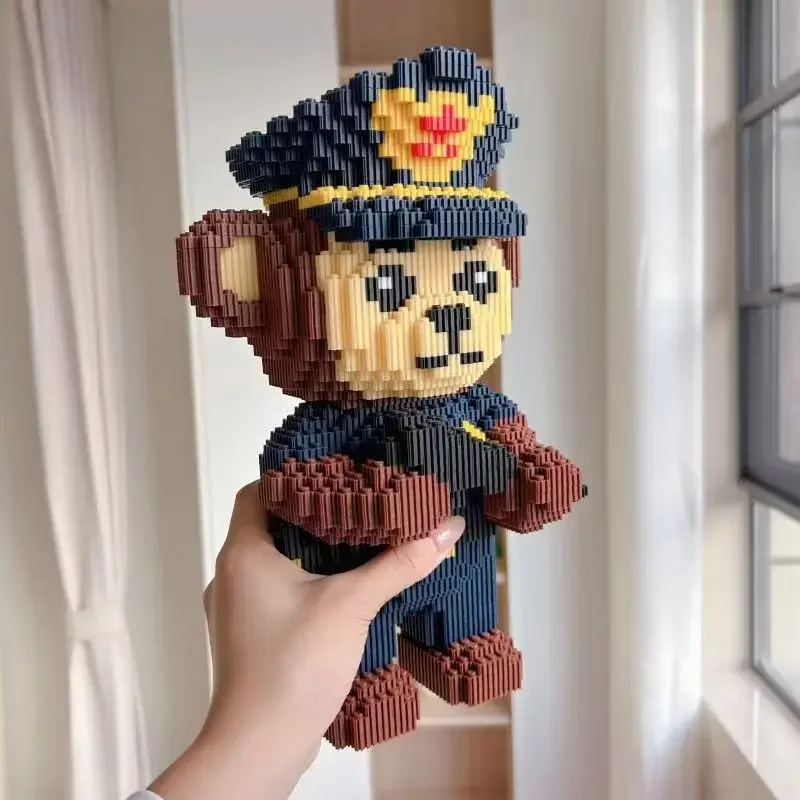 30 см новые полицейские строительные блоки обезьяны, 3D модель, детская игрушка-головоломка, подарок на день рождения, высокая сложность, строительный блок, орнамент
30 см новые полицейские строительные блоки обезьяны, 3D модель, детская игрушка-головоломка, подарок на день рождения, высокая сложность, строительный блок, орнамент