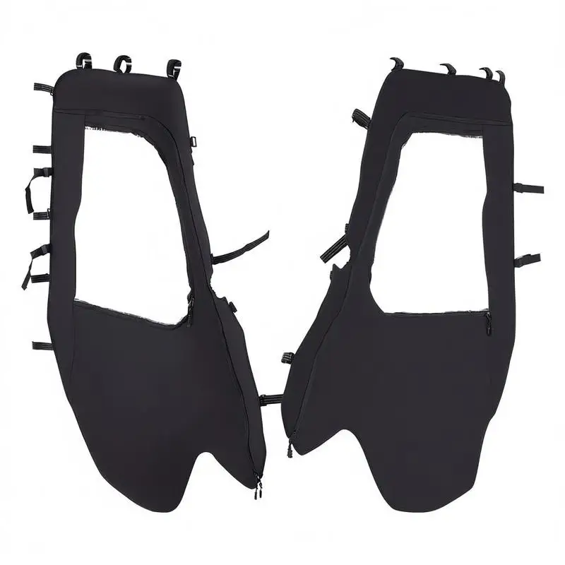 Soft Side Door Panels 2PCS For Off-Roading Farming Construction, Upgraded Zipper UTV Cab Enclosure Kit Compatible with Hisun 500 700 Axis 500 700 Side Mirror Windshield Compatible Black Fabric Housing
Soft Side Door Panels 2PCS For Off-Roading Farming Construction, Upgraded Zipper UTV Cab Enclosure Kit Compatible with Hisun 500 700 Axis 500 700 Side Mirror Windshield Compatible Black Fabric Housing