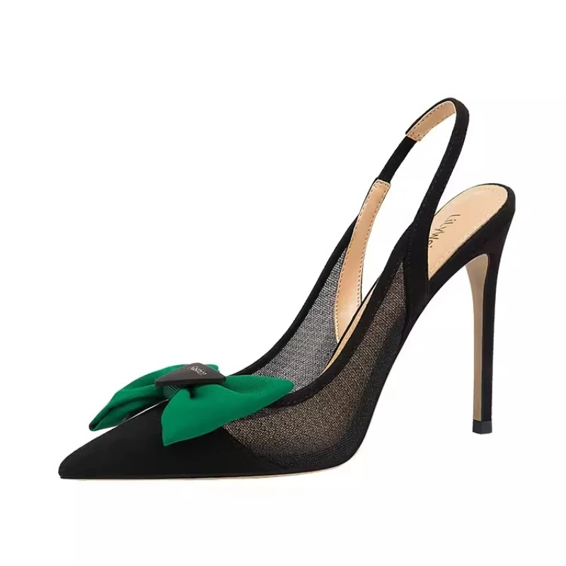 Summer New Pointed Shallow Mouth Lace Bow Single Shoes Thin High Heels Banquet Dress Versatile Large and Small Women's Sandals
Summer New Pointed Shallow Mouth Lace Bow Single Shoes Thin High Heels Banquet Dress Versatile Large and Small Women's Sandals