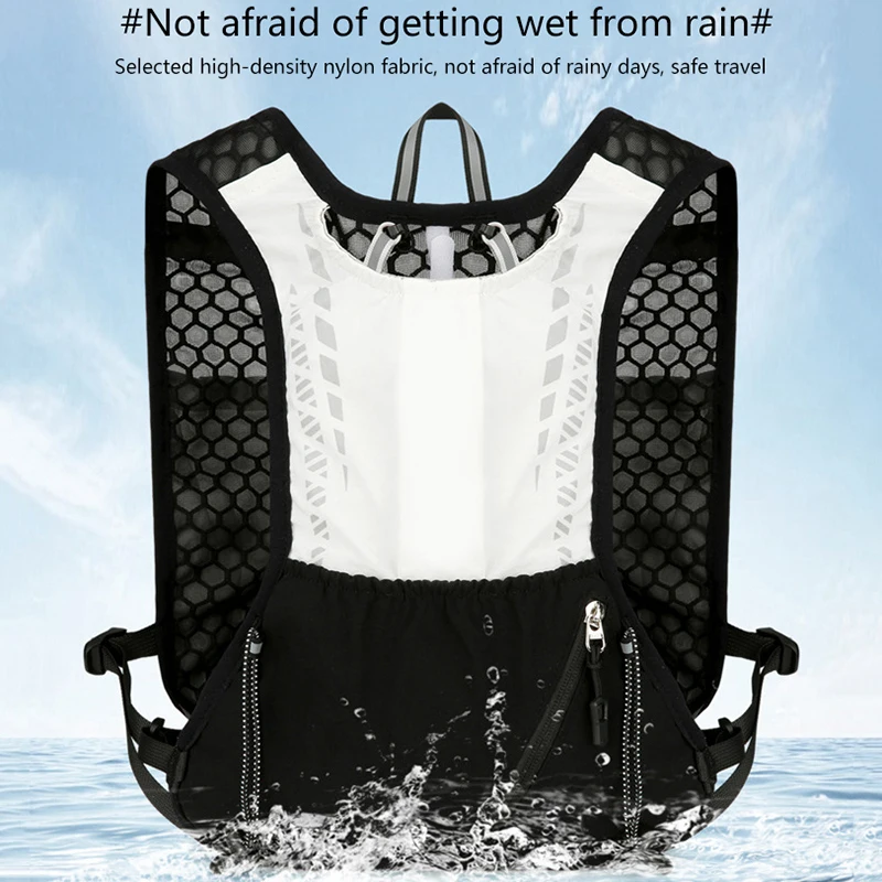 Running Vest With 1.5L Hydration Bladder For Women Men,Adjustable & Breathable Running Hydration Vest With Reflective Strips
Running Vest With 1.5L Hydration Bladder For Women Men,Adjustable & Breathable Running Hydration Vest With Reflective Strips