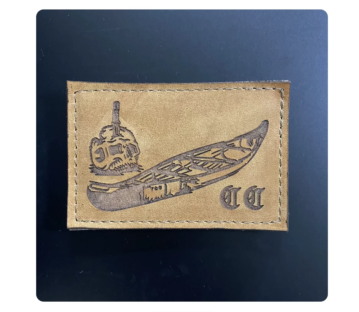 FOG style laser cutting Velcro patch leather armband morale badge imported genuine leather cowhide material
FOG style laser cutting Velcro patch leather armband morale badge imported genuine leather cowhide material