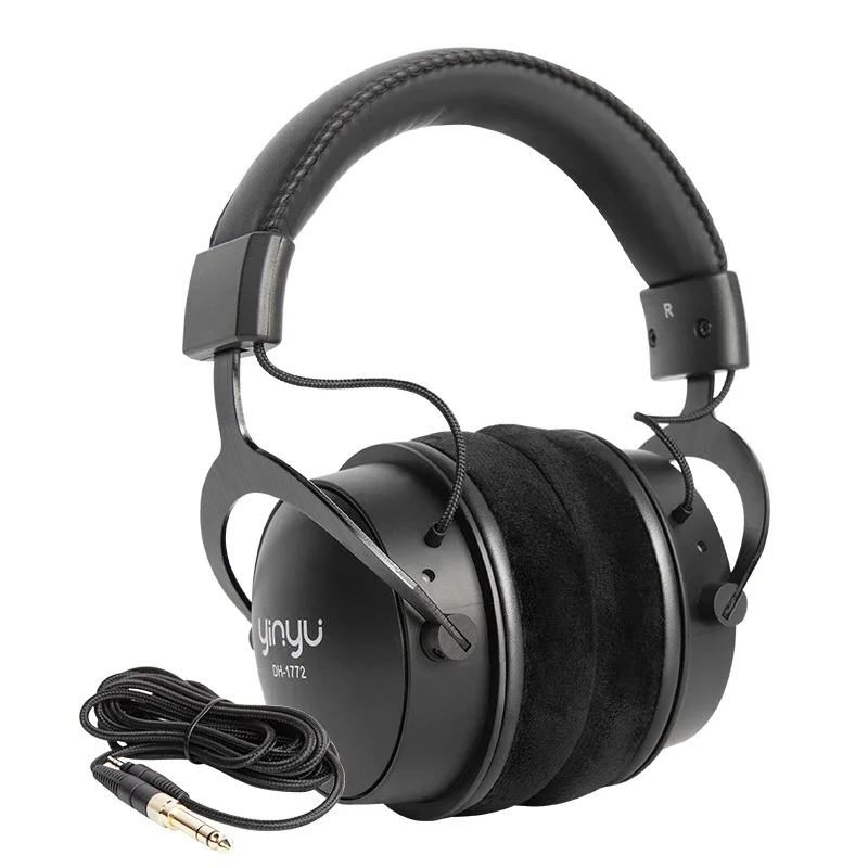 OEM Professional DJ Studios Monitor Headphone DH1772 Over-Ear 3.5mm HiFi Earphones Wired Music Earphones Headphones Wholesale
OEM Professional DJ Studios Monitor Headphone DH1772 Over-Ear 3.5mm HiFi Earphones Wired Music Earphones Headphones Wholesale