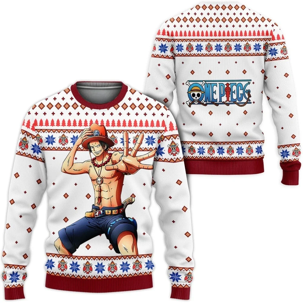 New Sweater Japanese Anime Luffy Zoro Bandai One Piece 3D Hoodie, Christmas Jersey, Round-neck Shirt for Men and Children
New Sweater Japanese Anime Luffy Zoro Bandai One Piece 3D Hoodie, Christmas Jersey, Round-neck Shirt for Men and Children