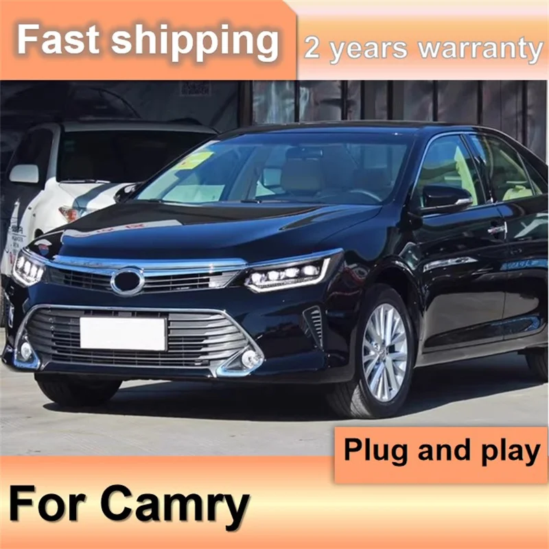 Автомобильные аксессуары для Toyota Camry: Фары 2015-2017 Camry V55, ДХО, указатели поворота, ближний и дальний свет, линзы-проекторы
Автомобильные аксессуары для Toyota Camry: Фары 2015-2017 Camry V55, ДХО, указатели поворота, ближний и дальний свет, линзы-проекторы
