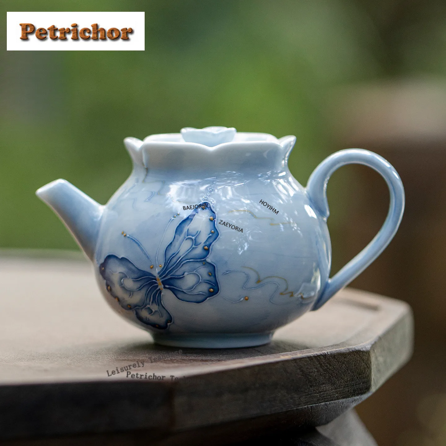 150ml Hand-painted Butterfly Teapot Creative Tea Infuser Pot Tea Maker Kettle With Filter Dahongpao Cha Supplies Decoration
150ml Hand-painted Butterfly Teapot Creative Tea Infuser Pot Tea Maker Kettle With Filter Dahongpao Cha Supplies Decoration