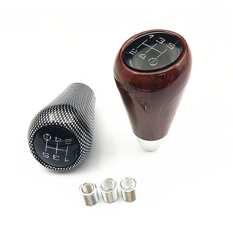 Universal 5 6 Speed Car Wood Carbon Manual Gear Shift Knob Stick Manual Transmission Gearstick Lever Shifter Knob AT MT
Universal 5 6 Speed Car Wood Carbon Manual Gear Shift Knob Stick Manual Transmission Gearstick Lever Shifter Knob AT MT