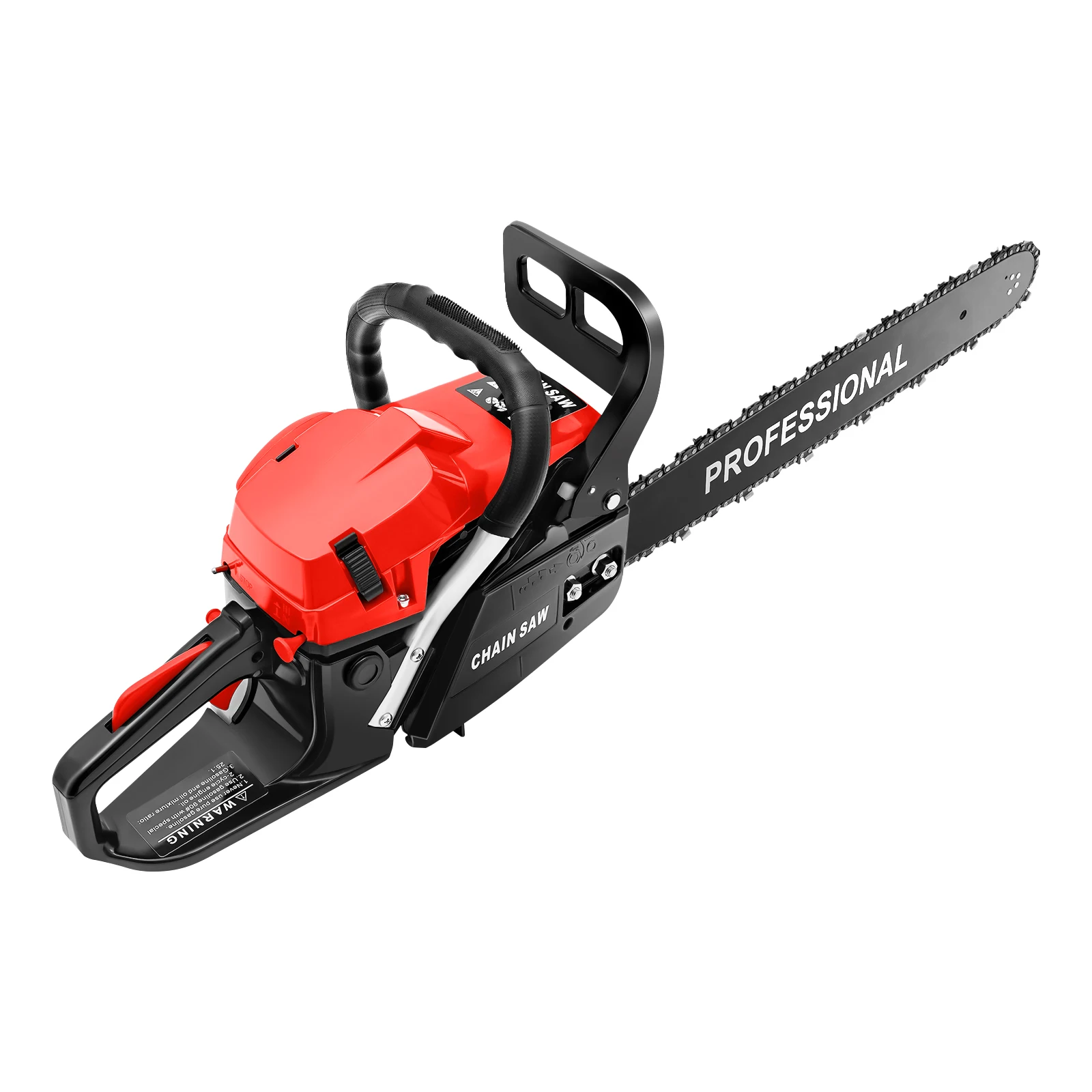 58cc 2-Stroke Gasoline Chainsaw 20inch Manganese Steel Guide Bar 2kw Power 10500rpm Max 50cm Cutting Diameter Automatic Lubrication Gas Powered Wood Cutting Saw
58cc 2-Stroke Gasoline Chainsaw 20inch Manganese Steel Guide Bar 2kw Power 10500rpm Max 50cm Cutting Diameter Automatic Lubrication Gas Powered Wood Cutting Saw