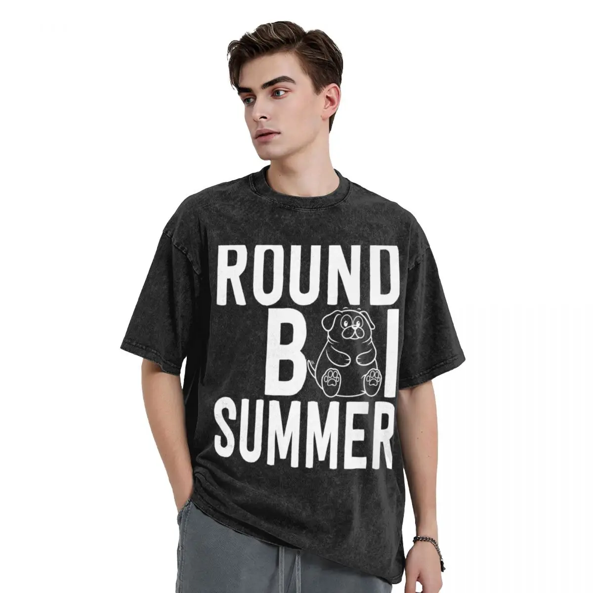 Round Boi Summer 8 T-Shirt anime t shirts animal prinfor boys plain vintage t shirt men
Round Boi Summer 8 T-Shirt anime t shirts animal prinfor boys plain vintage t shirt men