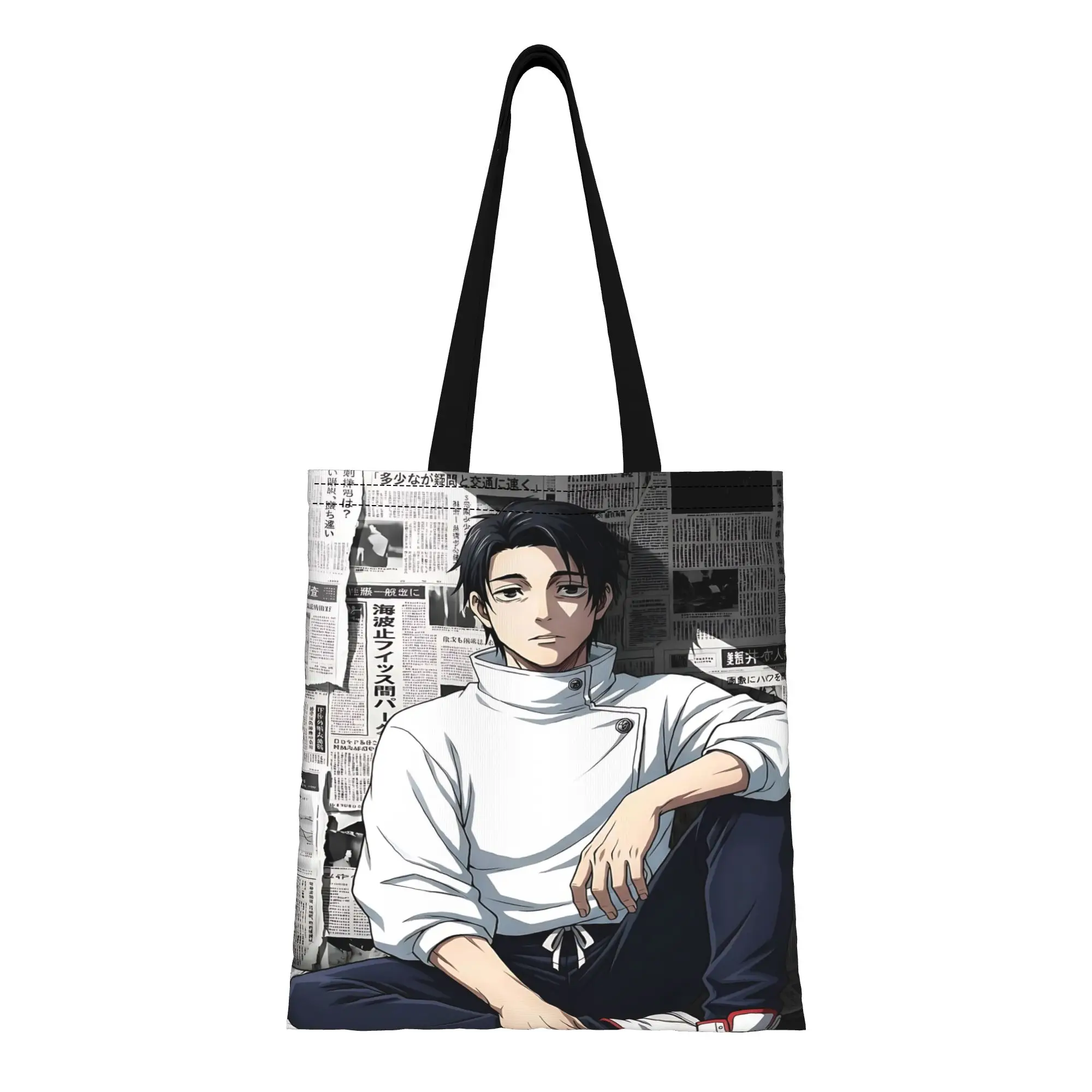 ita bag Jujutsu Kaisen Reusable Double Sided Canvas Tote Bag Shoulder funko Handbag
ita bag Jujutsu Kaisen Reusable Double Sided Canvas Tote Bag Shoulder funko Handbag