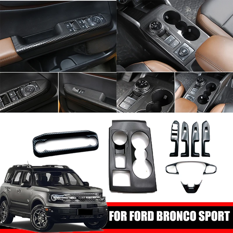 Для Ford Bronco Sport 2021 2022, аксессуары для интерьера, переключатель окна на руле, панель переключения передач, крышка переключателя воздушных условий
Для Ford Bronco Sport 2021 2022, аксессуары для интерьера, переключатель окна на руле, панель переключения передач, крышка переключателя воздушных условий