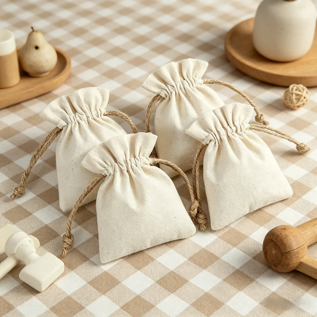 24pcs Natural Jute Canvas Gift Bags - Eco-Friendly Burlap Pouches for Jewelry Necklace Earring Ring Soap Organizer Wedding Favor
24pcs Natural Jute Canvas Gift Bags - Eco-Friendly Burlap Pouches for Jewelry Necklace Earring Ring Soap Organizer Wedding Favor