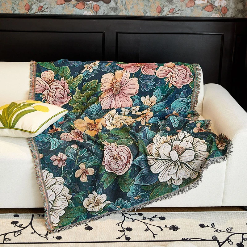 Modern Simplicity Plant Floral Knitted Sofa Blanket Photography Studio Set Decoration Retro Sofa Cover Bedding Cover Tapestry
Modern Simplicity Plant Floral Knitted Sofa Blanket Photography Studio Set Decoration Retro Sofa Cover Bedding Cover Tapestry