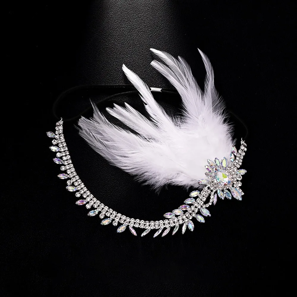 Fashion Rhinestone Headband Head Chain Style Jewelry Flapper Headband Vintage Head Chain Performance Show
Fashion Rhinestone Headband Head Chain Style Jewelry Flapper Headband Vintage Head Chain Performance Show