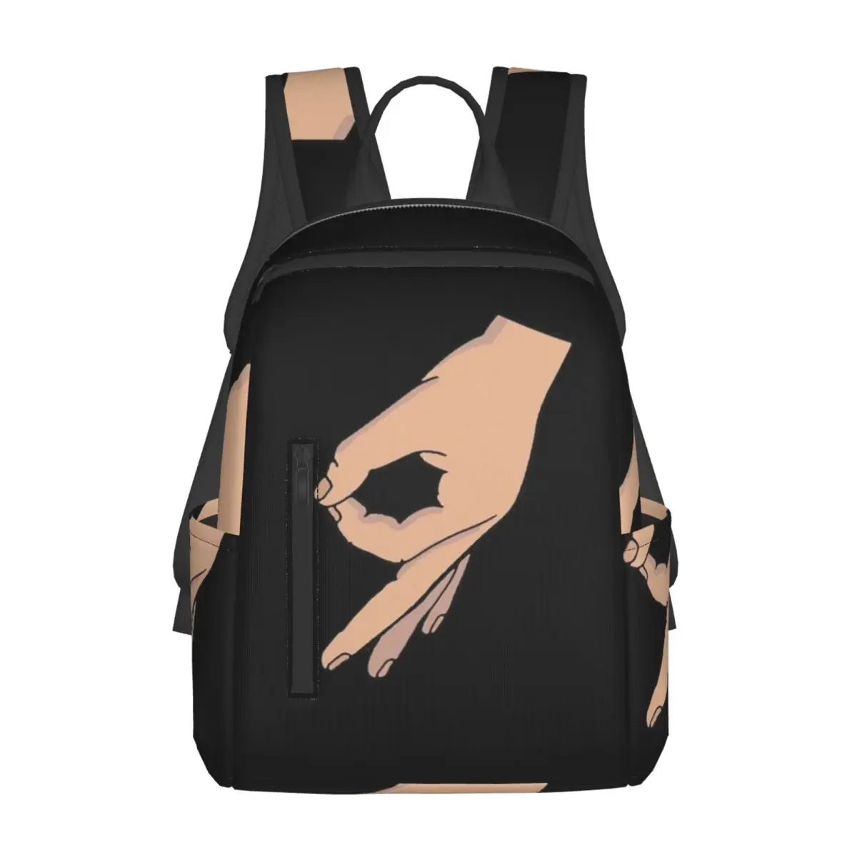 Circle Game Hand Gotcha Meme Made You Look Backpack Large Capacity Children BookBag School Bag Shoulder Bags for Men Women
Circle Game Hand Gotcha Meme Made You Look Backpack Large Capacity Children BookBag School Bag Shoulder Bags for Men Women