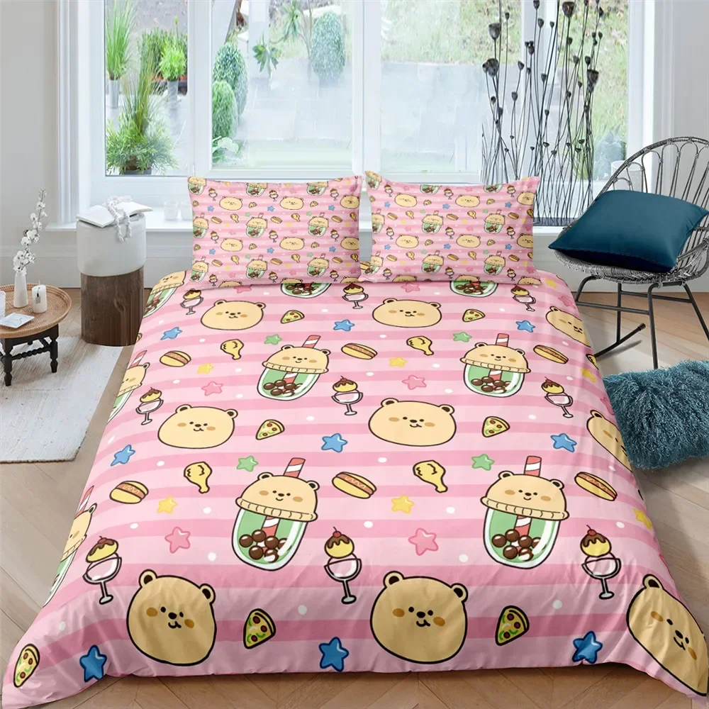 Cartoon Cute Dog/Rabbit Nordic Comfortable Duvet Quilt Cover Pillowcase Bedding Set Children Bedroom Decoration Home Textile 
Cartoon Cute Dog/Rabbit Nordic Comfortable Duvet Quilt Cover Pillowcase Bedding Set Children Bedroom Decoration Home Textile