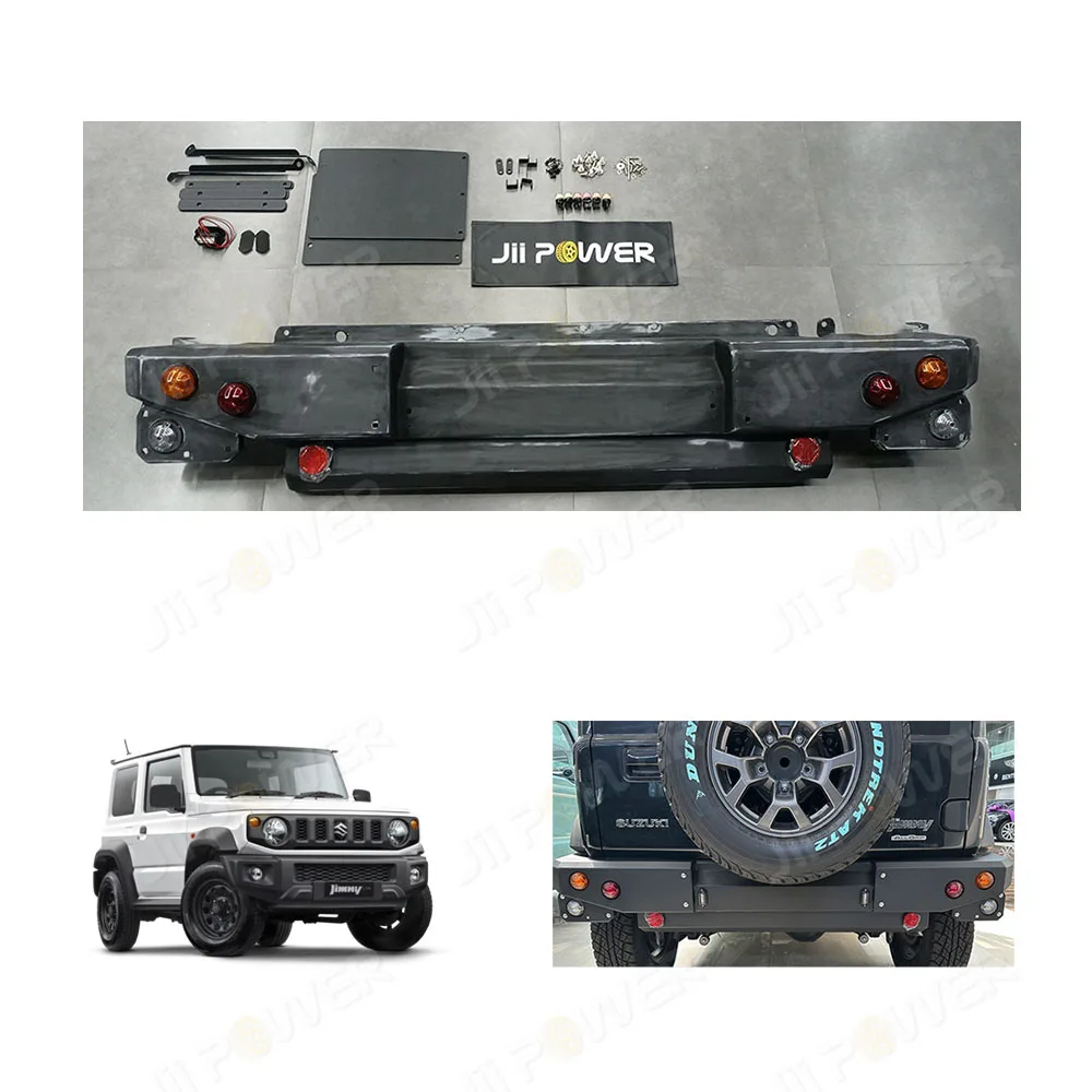 JP16 ODM Jimny Accessories Little D Defender Style Rear Bumper for Suzuki Jimny Body Kit JB74 JB64 2018- Gen4 Sierra JB74w JB64w
JP16 ODM Jimny Accessories Little D Defender Style Rear Bumper for Suzuki Jimny Body Kit JB74 JB64 2018- Gen4 Sierra JB74w JB64w