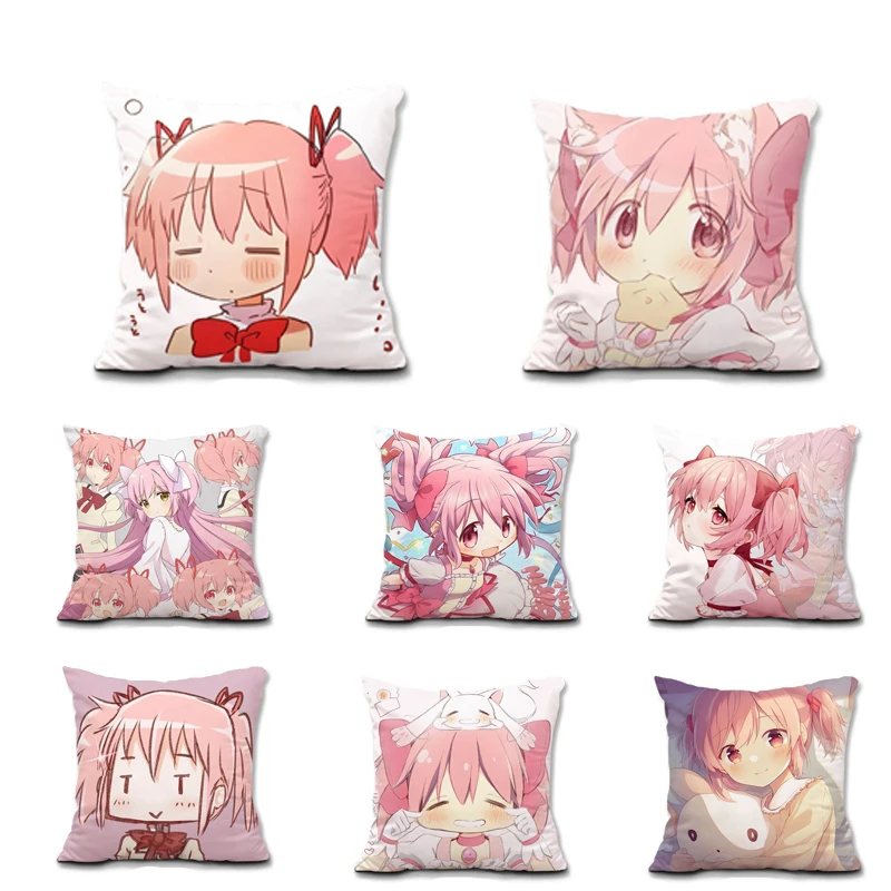 Puella Magi Madoka Magica Kaname Madoka Pillow Case Anime 45x45 Pillowcase LivingRoom Sofa Cushion Cover Bedroom Home Decoration
Puella Magi Madoka Magica Kaname Madoka Pillow Case Anime 45x45 Pillowcase LivingRoom Sofa Cushion Cover Bedroom Home Decoration
