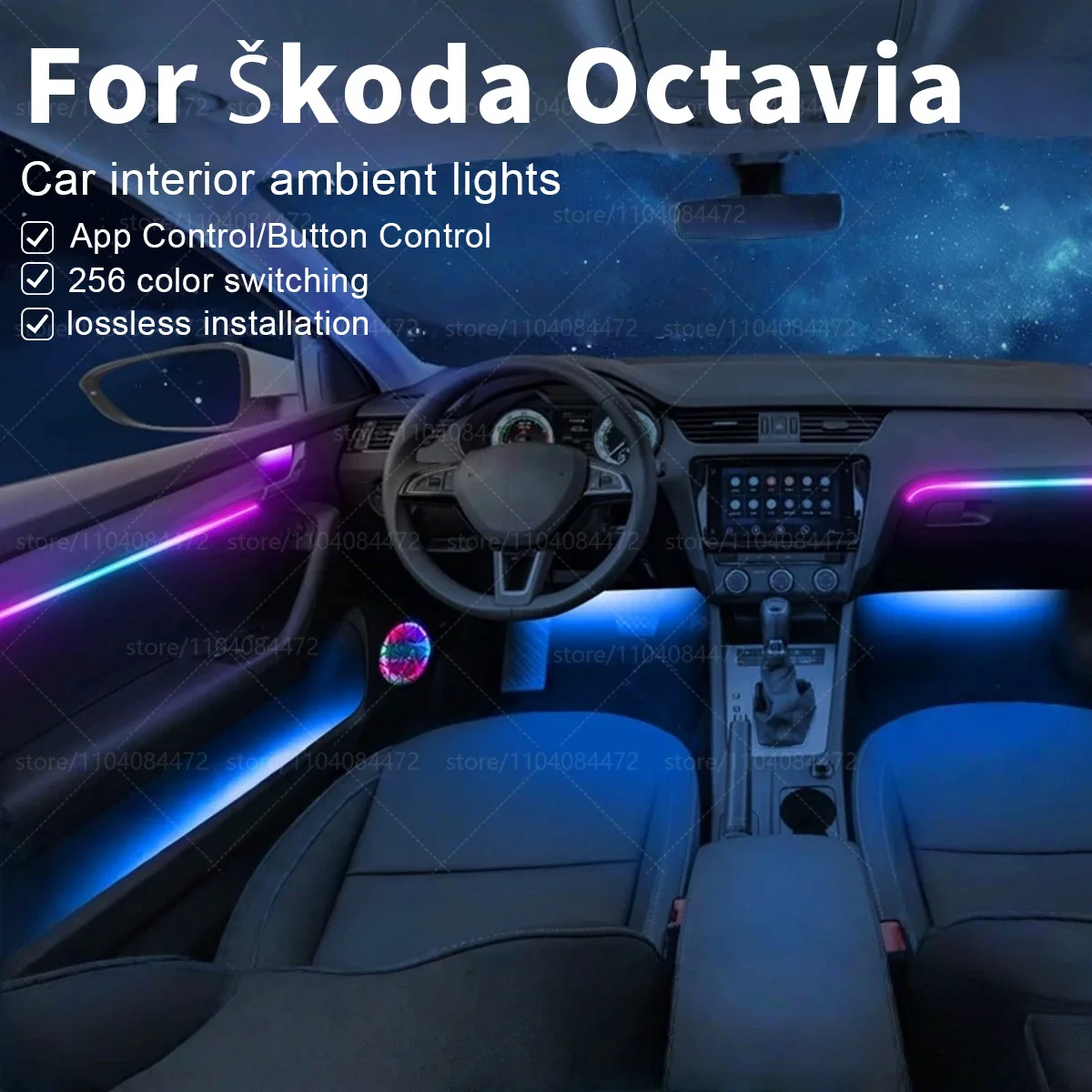 Для Skoda Octavia 22in1 RGB интерьер автомобиля акриловые автомобильные окружающие освещение RGB скрытая акриловая полоса украшения атмосфера аксессуары
Для Skoda Octavia 22in1 RGB интерьер автомобиля акриловые автомобильные окружающие освещение RGB скрытая акриловая полоса украшения атмосфера аксессуары