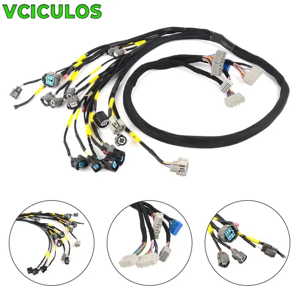 1pc Engine Harnes For Honda Civic Integra B16 B18 D16 CNCH-OBD2-1 Budget D & B-series Engine Car Accessories Parts Replacement
1pc Engine Harnes For Honda Civic Integra B16 B18 D16 CNCH-OBD2-1 Budget D & B-series Engine Car Accessories Parts Replacement