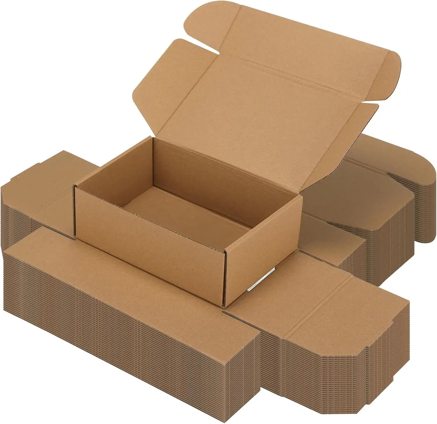 30 Pack 9x6x3 Corrugated Boxes, Self Locking, Lightweight for Shipping
30 Pack 9x6x3 Corrugated Boxes, Self Locking, Lightweight for Shipping