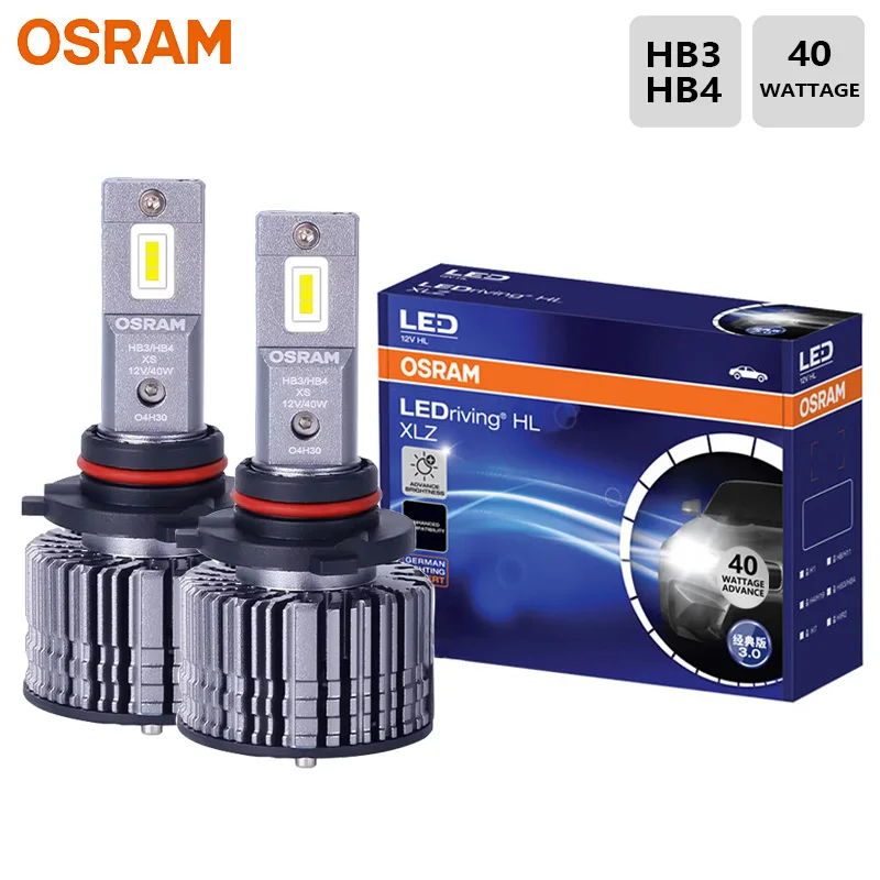 OSRAM XLZ CLASSIC3.0 HB3 LED Car Headlamp Bulb,12V 40W Canbus Compatible 6000K White Automotive Light Replacement(Pair)
OSRAM XLZ CLASSIC3.0 HB3 LED Car Headlamp Bulb,12V 40W Canbus Compatible 6000K White Automotive Light Replacement(Pair)