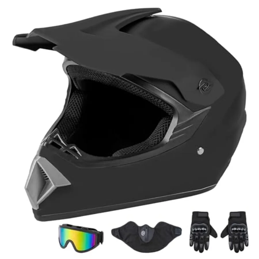 Adult Dirt Bike Helmets Motocross ATV Dirtbike Offroad Full Face Motorcycle Helmet, DOT Approved Matte and
Adult Dirt Bike Helmets Motocross ATV Dirtbike Offroad Full Face Motorcycle Helmet, DOT Approved Matte and