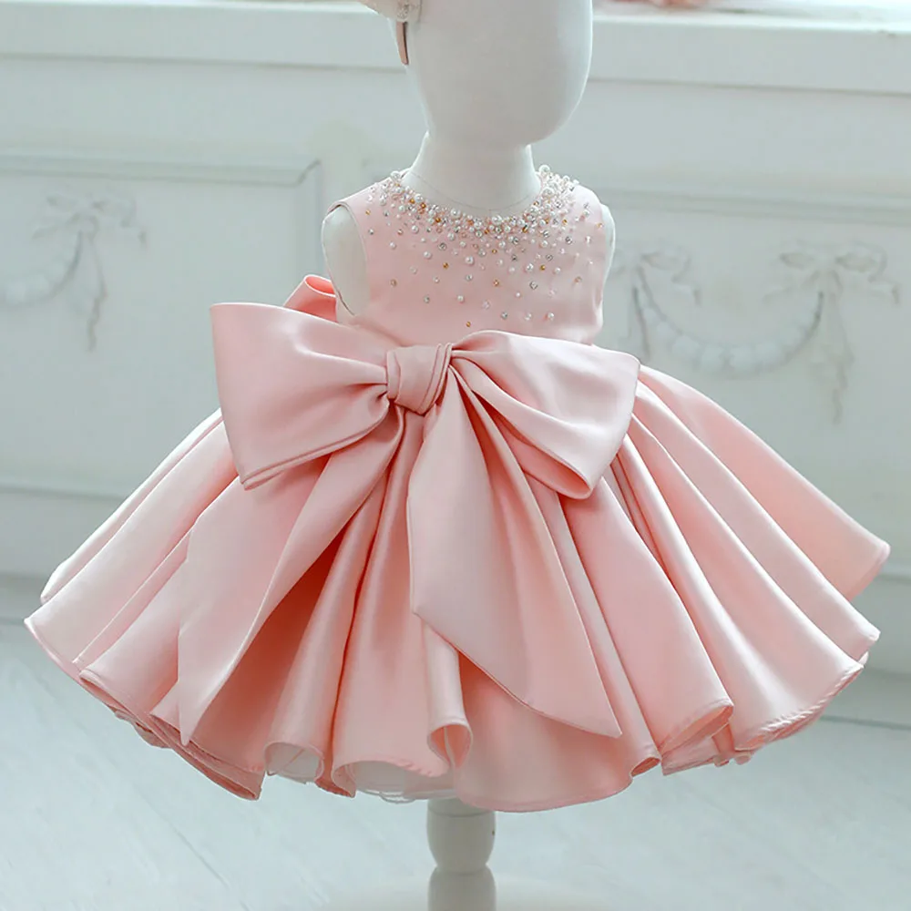 HETISO Elegant Baby Girls Birthday Dress Beading Formal Wedding Party Gown for Children Tutu Fashion Sleeveless Silk Clothes
HETISO Elegant Baby Girls Birthday Dress Beading Formal Wedding Party Gown for Children Tutu Fashion Sleeveless Silk Clothes