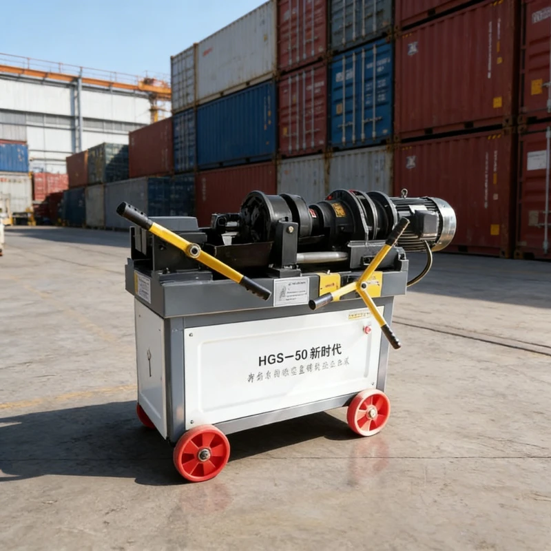 The Automatic Hydraulic Thread Rolling Machine Is Easy to Operate. It Is a Machine for Rolling Straight Threads on Steel Bars
The Automatic Hydraulic Thread Rolling Machine Is Easy to Operate. It Is a Machine for Rolling Straight Threads on Steel Bars
