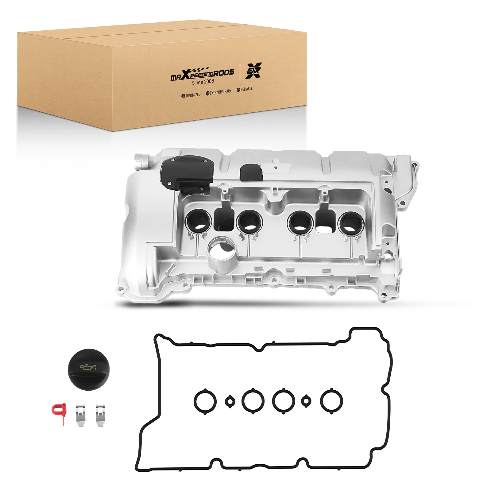 Engine Valve Cover Kit for Mini Cooper N12 N16 R55 R56 R57 R58 R59 R60 R61 1.6L 11127572724 11127567162
Engine Valve Cover Kit for Mini Cooper N12 N16 R55 R56 R57 R58 R59 R60 R61 1.6L 11127572724 11127567162