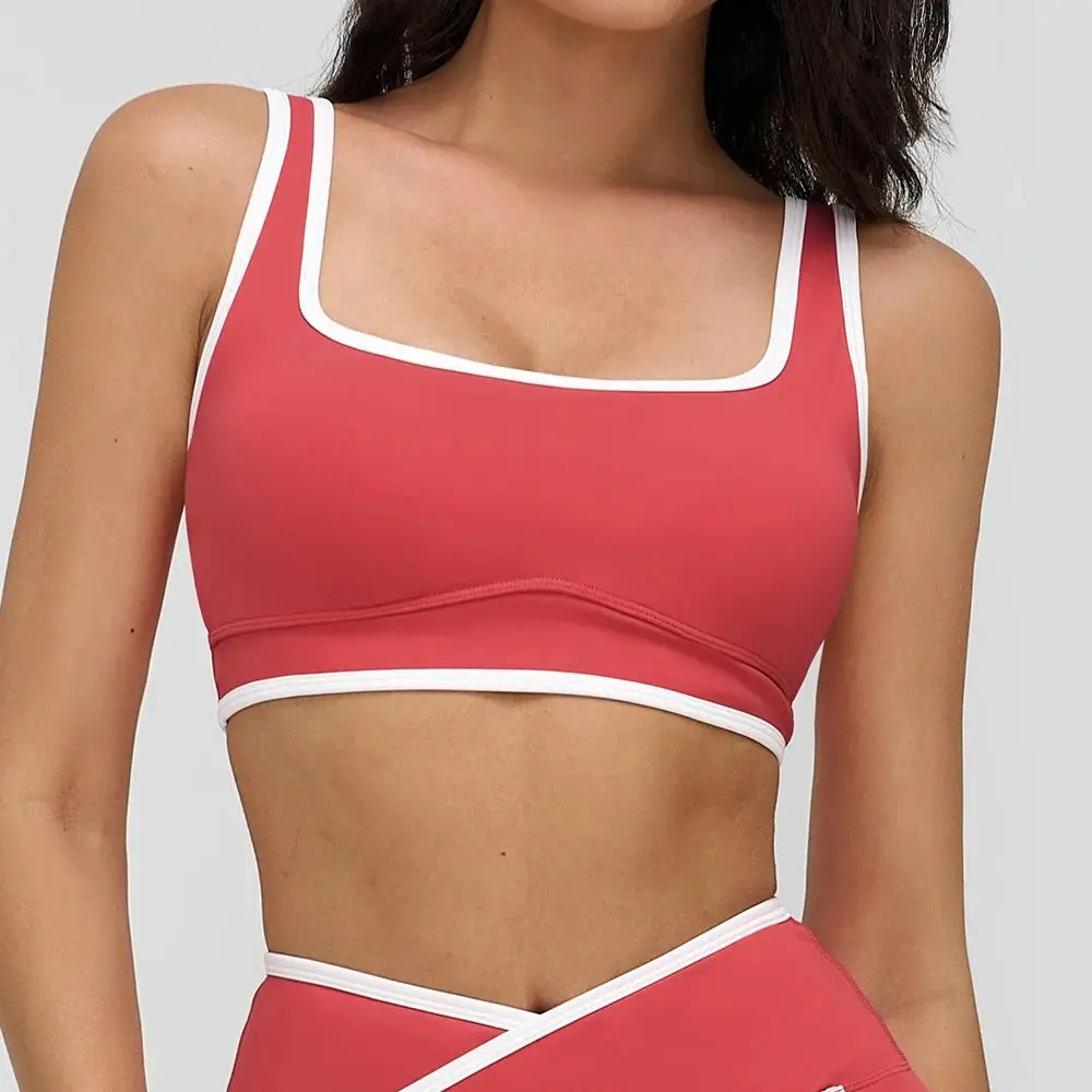 Sports Bra Gym Underwear High Strength Shockproof Running Yoga Crop Top Breathable Pilates Push Up Fitness Tops Women Yoga Vest
Sports Bra Gym Underwear High Strength Shockproof Running Yoga Crop Top Breathable Pilates Push Up Fitness Tops Women Yoga Vest