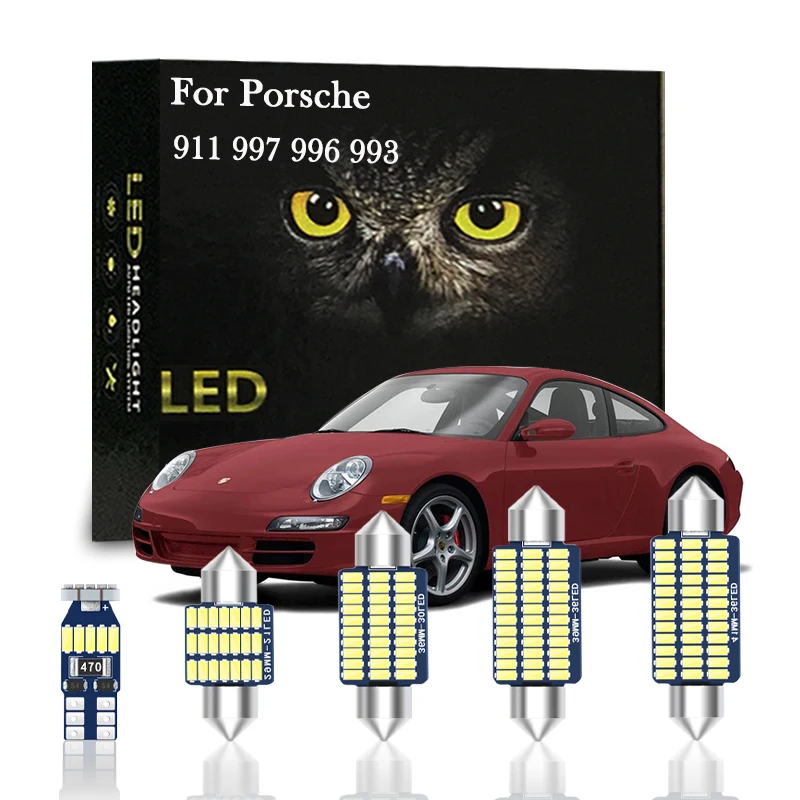 Canbus For Porsche 911 997 996 993 992 991 SC RC GT1 GT2 GT3 GTS RS RSR 2000 2002 2008 Accessories Interior Lamp LED Kit
Canbus For Porsche 911 997 996 993 992 991 SC RC GT1 GT2 GT3 GTS RS RSR 2000 2002 2008 Accessories Interior Lamp LED Kit