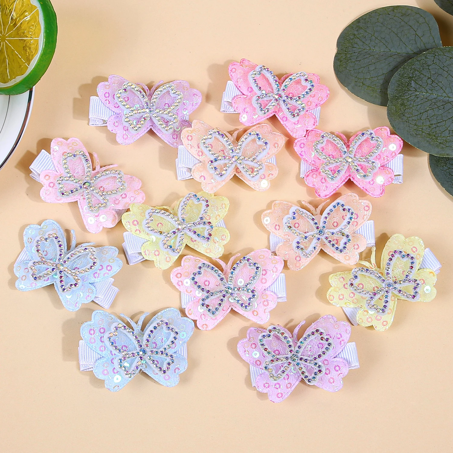 12/24 шт., заколка для волос в форме бабочки со стразами и блестками для девочек, милые модные повседневные заколки для детей, женские аксессуары для волос
12/24 шт., заколка для волос в форме бабочки со стразами и блестками для девочек, милые модные повседневные заколки для детей, женские аксессуары для волос