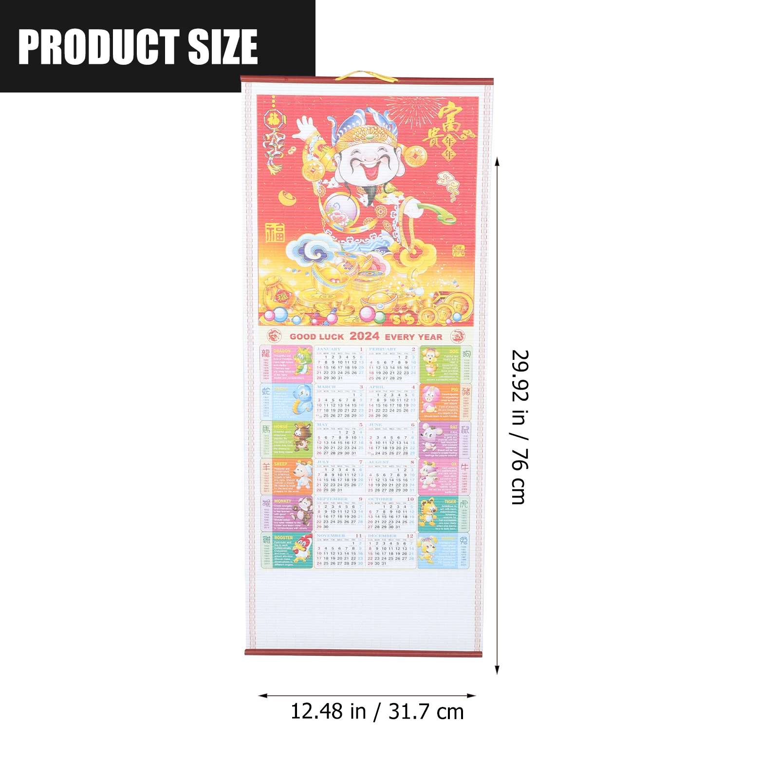 Dragon Year Wall Traditional Chinese Lunar Large Monthly Planner Hanging For Home Office Decorative Paper 2024 Yearly New Year
Dragon Year Wall Traditional Chinese Lunar Large Monthly Planner Hanging For Home Office Decorative Paper 2024 Yearly New Year