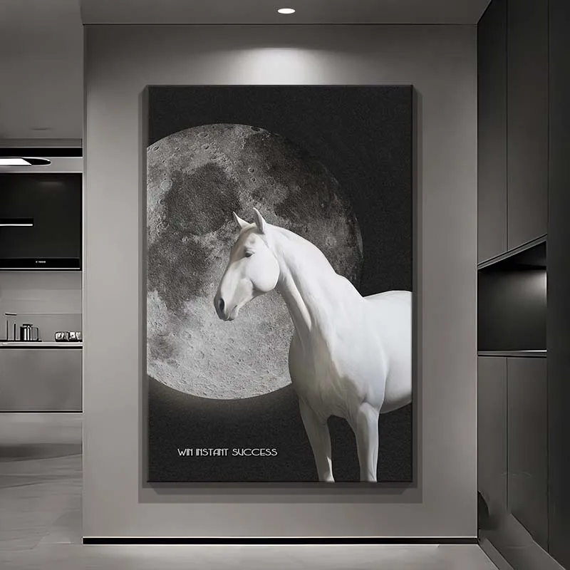 Элитные фрески в прихожей. Успешно оформленный вход в зал с черно-белыми и серыми элементами, а также подвесные картины с изображением луны в коридорах.
Элитные фрески в прихожей. Успешно оформленный вход в зал с черно-белыми и серыми элементами, а также подвесные картины с изображением луны в коридорах.