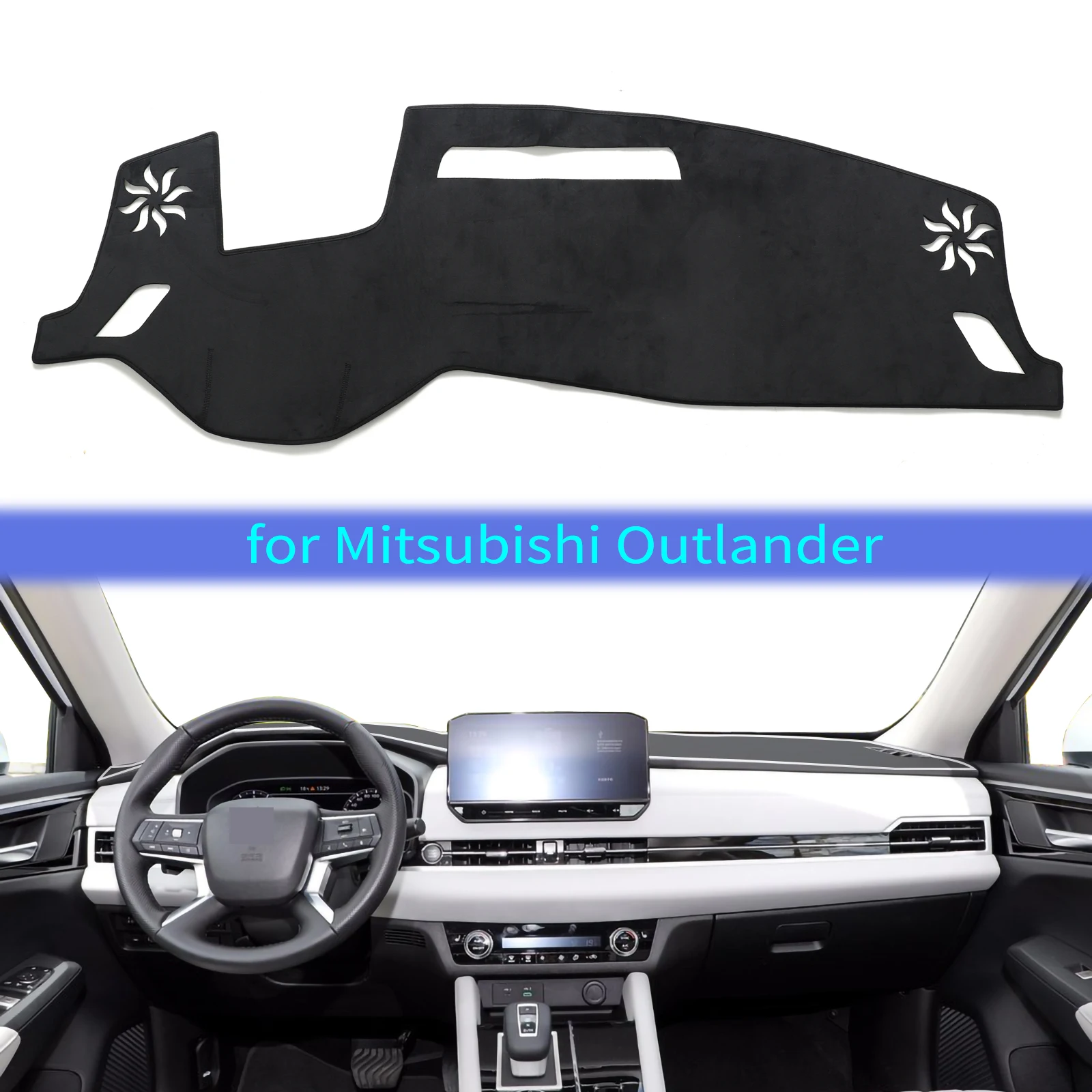 for Mitsubishi Outlander 2022 2023 2024 PHEV Car Dashboard Mat Sunshade Protective Carpet Dash Mat Dashmat Accessories
for Mitsubishi Outlander 2022 2023 2024 PHEV Car Dashboard Mat Sunshade Protective Carpet Dash Mat Dashmat Accessories