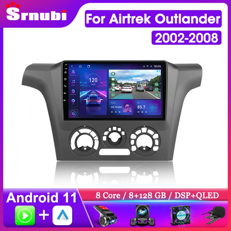 Srnubi Android Car Radio for Mitsubishi Airtrek Outlander 1 2002-2008 2Din Carplay Atuo Multimedia Player GPS Stereo Head Unit
Srnubi Android Car Radio for Mitsubishi Airtrek Outlander 1 2002-2008 2Din Carplay Atuo Multimedia Player GPS Stereo Head Unit